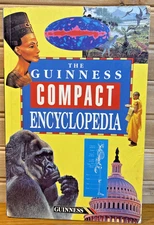THE GUINNESS COMPACT ENCYCLOPEDIA 1994 Paperback 1st Ed. Vintage Book of Facts