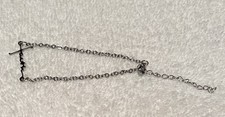 Stainless Steel "Faith" Cross Bracelet W/Stainless steel 7in Chain NEW