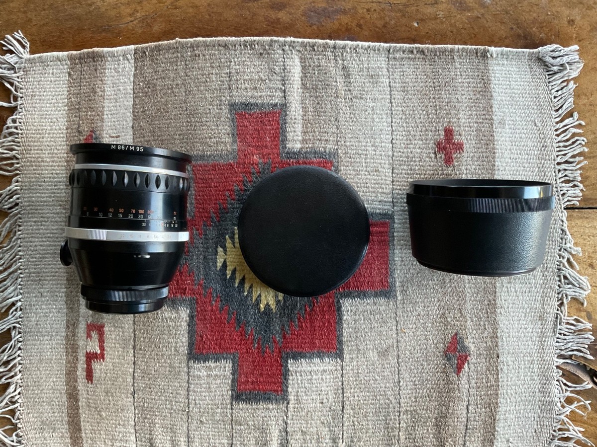 Carl Zeiss Jena Sonnar 180mm f2.8 Pentacon Six P6 Mount Lens