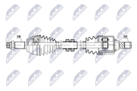 Antriebswelle NTY NPW-NS-181 FüR Nissan Juke F15 DIG 4X4 Nismo