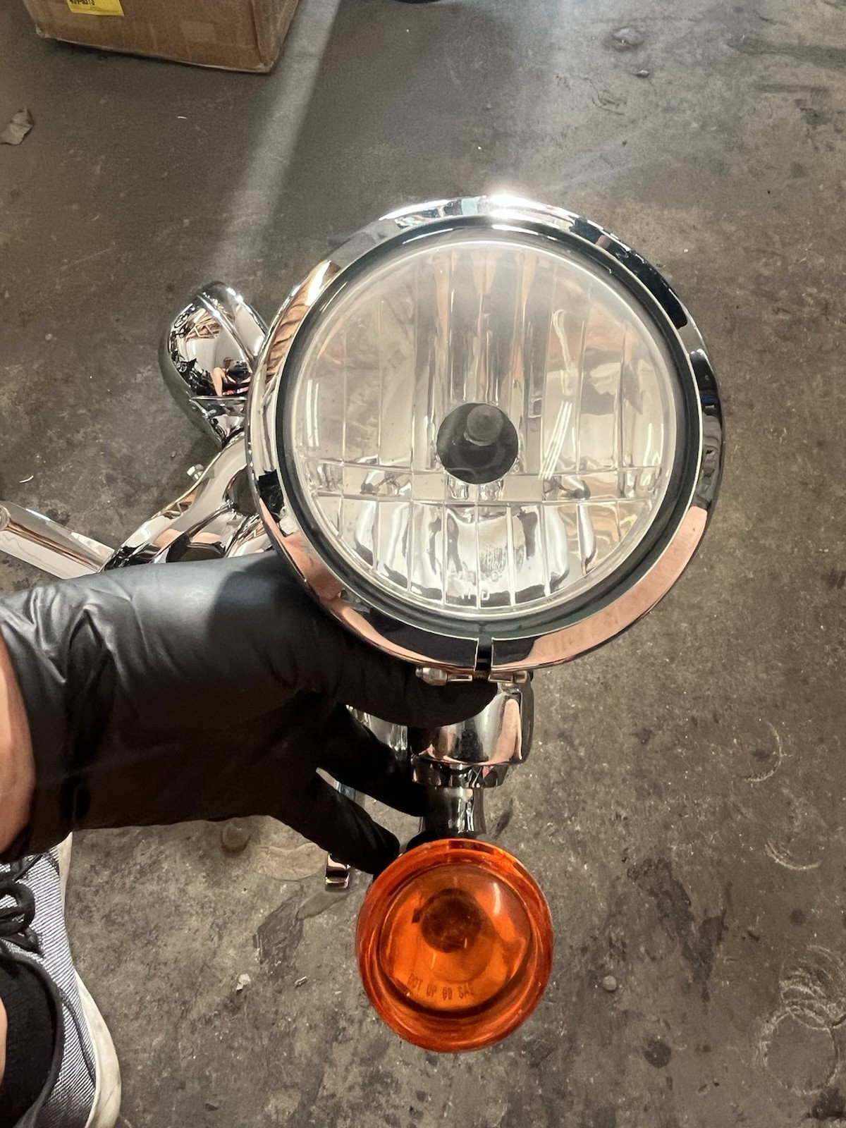 Harley  Auxiliary Driving Passing Lamps Turn Lights Bracket 14-20 Touring