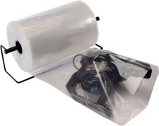 Clear Poly Tubing Tube Plastic Bag Polybags Custom Bags on a Roll 4 Mil