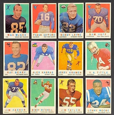 1959 Topps Football You Pick  Complete Your Set -PRICE BASED ON CONDITION