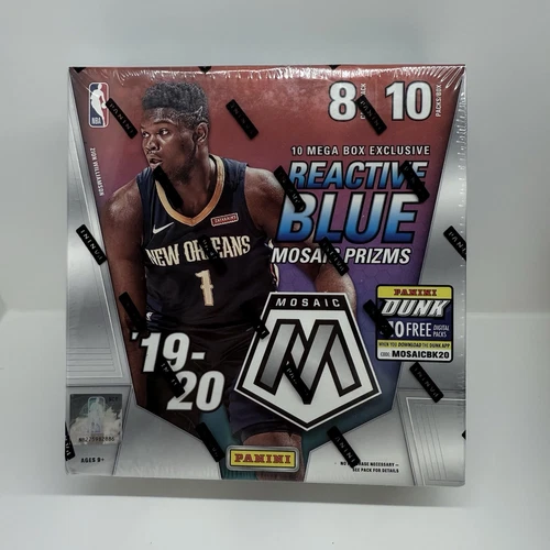 2019-20 Panini Mosaic Prizm NBA Basketball Mega Box ✅ NEW & SEALED