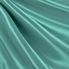 Eliza TIFF BLUE Shiny Heavy Bridal Wedding Satin Fabric by the Yard - 10009