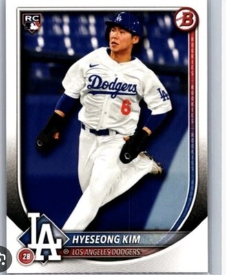 2025 Bowman Baseball - Hyeseong KIM (RC) -Paper Rookie Card - LA Dodgers