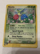 Pokémon TCG Roselia EX Dragon 9/97 Holo Rare Card – Lightly Played