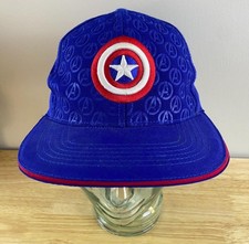Marvel Avengers Captain America Adjustable Snap Back Baseball Cap Hat