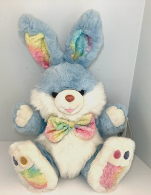 Vtg Collector s Choice 21  Dan Dee Hoppy Hopster Blue BunnyRabbit Plush w/ Tag