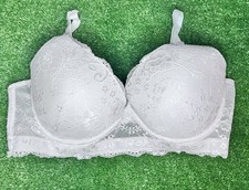 40 D New White Lace Underwire Bra