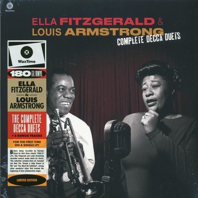 VINYL Ella Fitzgerald, Louis Armstrong - Complete Decca Duets
