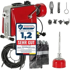 Rohrreinigungsmaschine Rohrreinigungsgerät Abflussreiniger 500W 16mm Rohrreinige