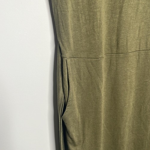 Zesica Green Dress with Pockets Small - Picture 3 of 4