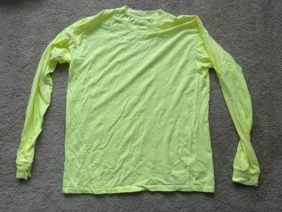 Los Angeles Apparel Season 6 Frozen Yellow Long Sleeve Made in USA - Men's M