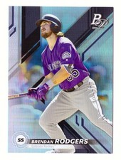 2019 Bowman Platinum Top Prospects - COLORADO ROCKIES Brendan Rodgers