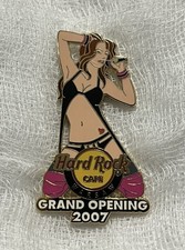 Hard Rock Cafe Warsaw Grand Opening Brown-haired Singer Pin (#3 of 3)