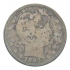 BETTER 1893-O Liberty Barber 90% Silver US Quarter *040