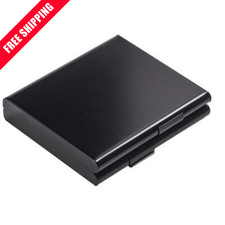 Ultra Thin Aluminum Cigarette Case 20 Stick Clamshell Pocket Holder Gift