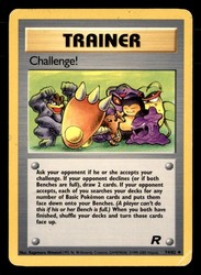 Challenge! 74/82 Team Rocket Uncommon Trainer