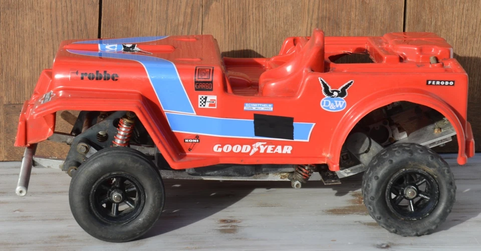 NITRO  2WD JEEP BUGGY CAR  AUTO VERBRENNER  1/8  VINTAGE - Bild 2 von 4