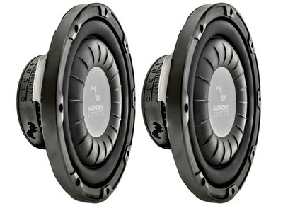 Harmony Audio Car Stereo Flatline Series 10'' 700W Single 4 Ohm Subwoofer Pair