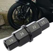 17 19 22 24mm Steckachsen Nuss Motorrad Sechs...