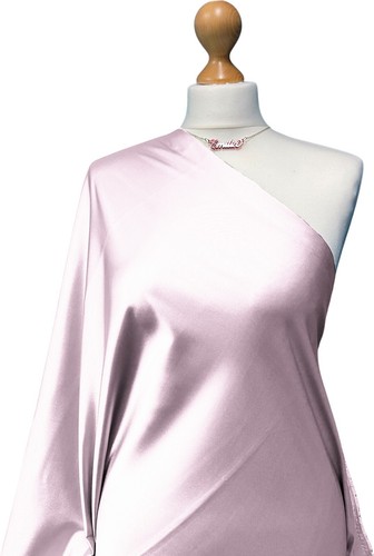 Tessuto Raso Elasticizzato Qualità Premium 2 Vie Elasticizzato Materiale Sartoria Sposa - Foto 51 di 85