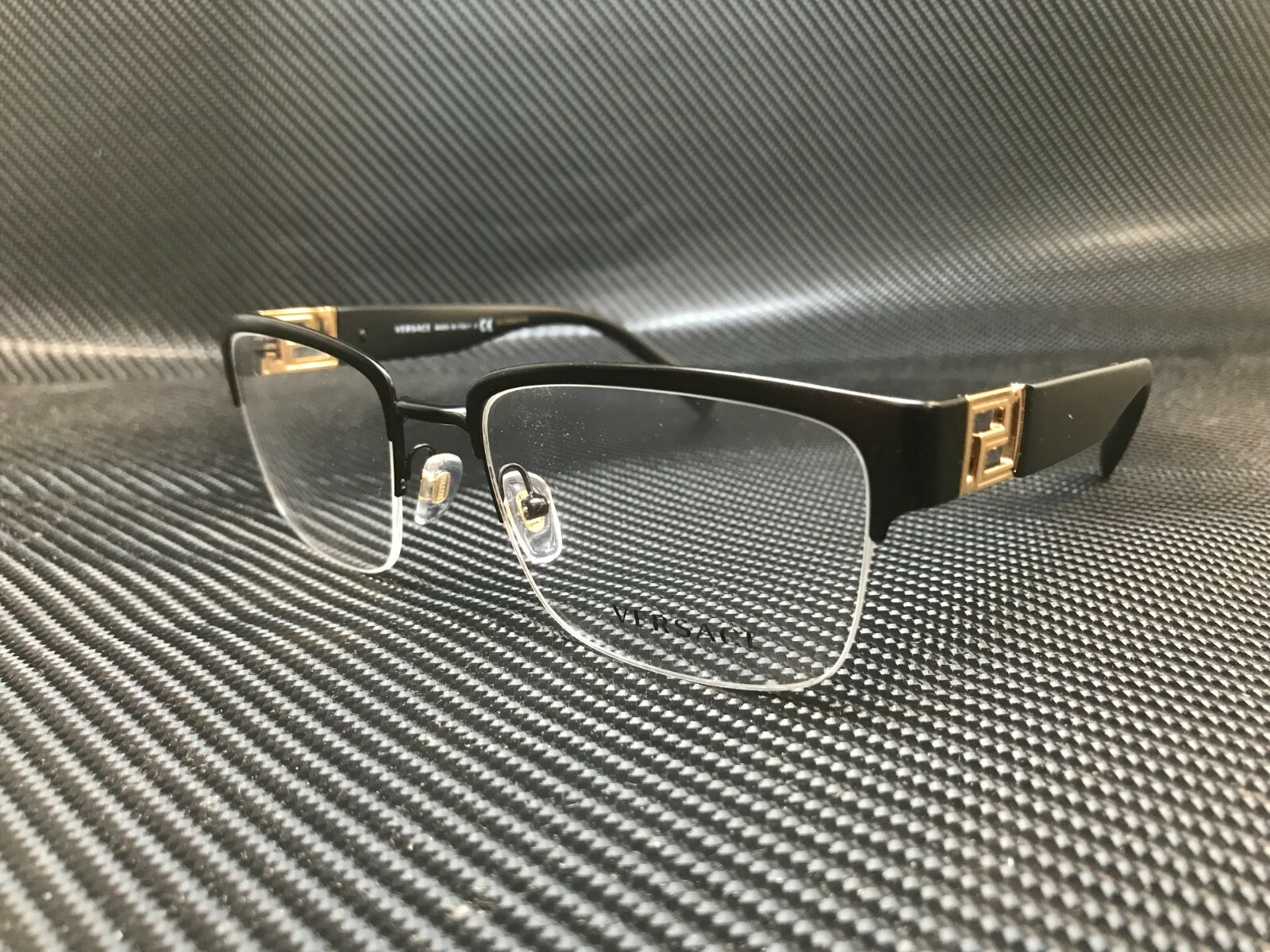 Versace 1272 Eyeglasses 1261 Black 100 