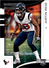 2018 Panini Rookies & Stars Justin Reid Rookie Houston Texans #163
