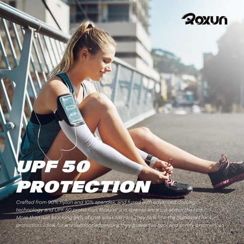 Arm Sleeves, Cooling UV Sun Protection Sports Compression for Men/Women - Picture 123 of 167