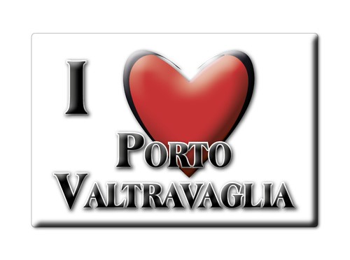 Calamita Porto Valtravaglia (VA) - Lombardia Magnete Da Frigo Souvenir Italia