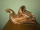 Stangl Pottery Trenton NJ Granada Gold Cornucopia Horn of Plenty 8" x 4" MINT