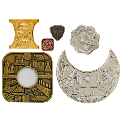 Ultra PRO Dungeons & Dragons Waterdeep Coins Set of 15 Replica