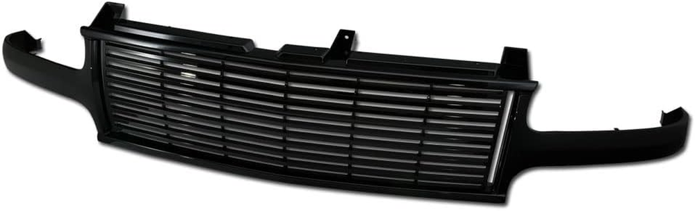 Glossy Black ABS Front Hood Bumper Grille Guard Compatible with Your Vehicle
