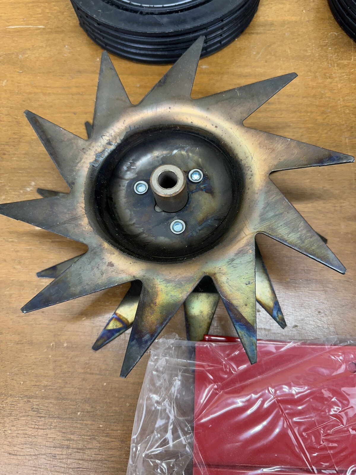 Mantis 7321 Aerator/Dethatcher Combo Attachment, Red eBay