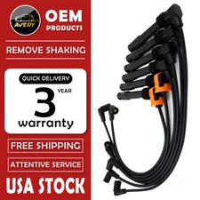 6 Spark Plug Wire Set for Volkswagen Passat Audi A4 A6 2.8L 671-6165 09485 57055