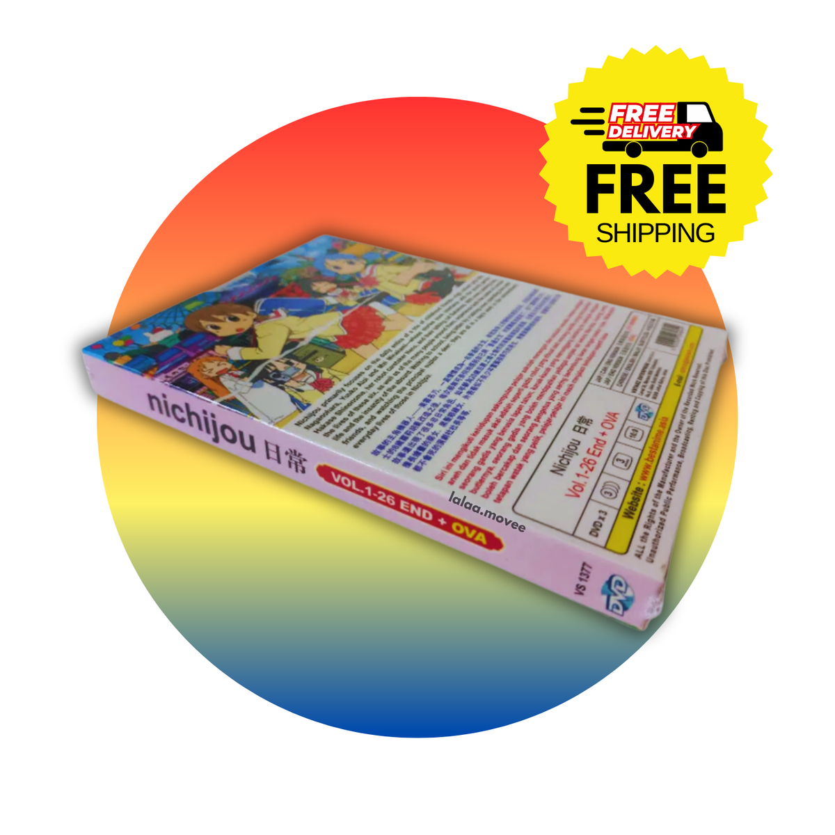 Nichijou / My Ordinary Life (Vol.1-26 & OVA) Anime DVD [English