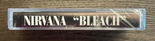 Nirvana - "Bleach" STILL SEALED 1st UK Cassette Tape 1990 - 11 Tracks RARE! - Picture 2 of 6