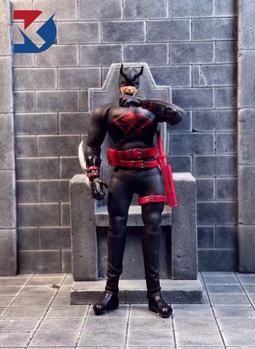 DK002: DK Toys 1/12 Black Suit Daredevil 6" Action Figure - Picture 4 of 8