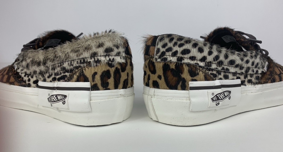 VANS VAULT SLIP-ON CAP LX Cut Paste Multi Pony-Hair Checkerboard