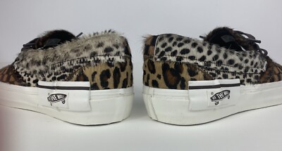 VANS VAULT SLIP-ON CAP LX Cut Paste Multi Pony-Hair Checkerboard