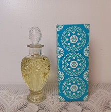 Vintage Avon Skin-So-Soft Bath Oil 6 Fl. oz. Rare Cut Glass Decanter NOS