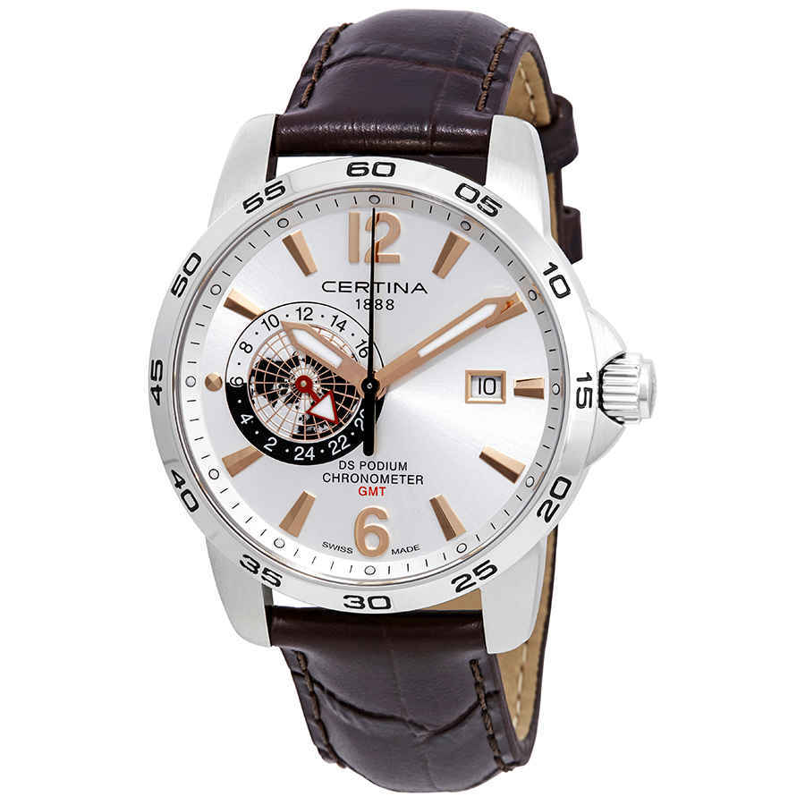 Мужские часы Certina DS Podium с серебряным циферблатом C034.455.16.037.01