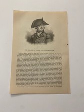 British King George III American Revolution Portrait c. 1883 Print