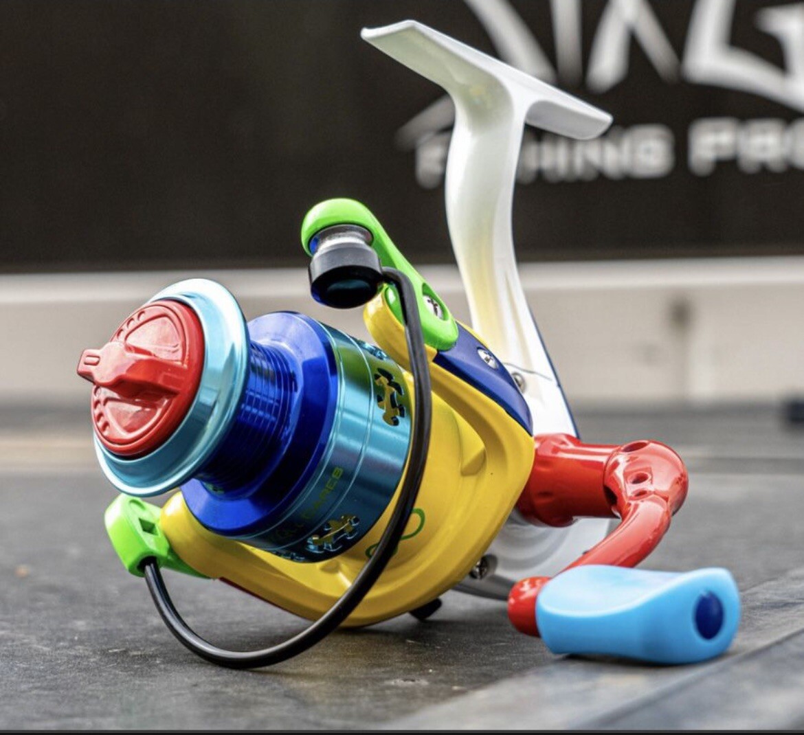 Autism Awareness Fishing Reel Size 1000 eBay