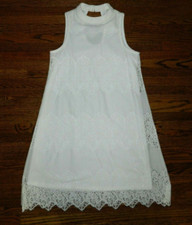 Women's Ivory Lace Dress Size X-Small