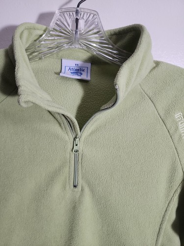 Atlantic Sud Girls Size T1 Light Green Long Sleeved Fleece - Picture 4 of 6