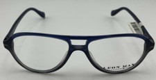 LEON MAX GLASSES 4038 SAPPHIRE FADE FRAMES 54-15-135 UNISEX EYEGLASSES