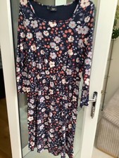 Bon Prix navy blue floral dress size large
