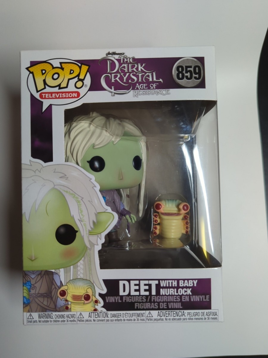 Figurine Funko POP #859 Deet Avec Baby Nurlock (The Dark Crystal) - Neuf Sous Blister